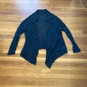 JAMES PERSE Open Front Loose Stitch Cardigan